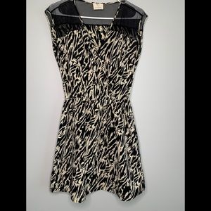 ANTHTROPOLOGIE PINS AND NEEDLES Animal Dress Small